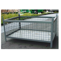Profibau Euro-Gitterbox 44010 halbhoch lackiert,...