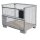 Profibau EURO-Gitterbox 45322 Standard lackiert, nicht tauschfähig, 120 x 80 x 80 cm