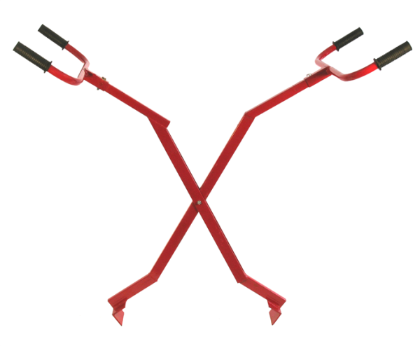 Profibau Bordsteinversetzzange 45398 lackiert, 120 kg Tragkraft, Spannbereich 0-1060 mm