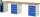 RAU Werkbank 7510A9, B3000xT900xH840mm, 8xSchublade-TA, 1xSSKL, 03-7510A9-309B4S.11