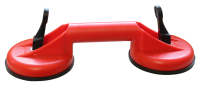 Profibau Saugheber 46252, 2 Köpfe Ø 115 mm,...