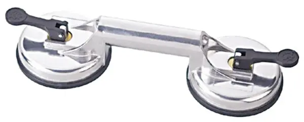 Saugheber Aluminium 2 Köpfe Tragkraft ca. 80 kg - PROFIBAU