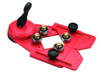 Profibau Lochbohrhilfe 46982 Kunststoff Rot, 6-83 mm, mit...