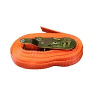 Profibau Gurtklemmen-Zurrgurt 46988 orange, 25 mm x 5 m,...