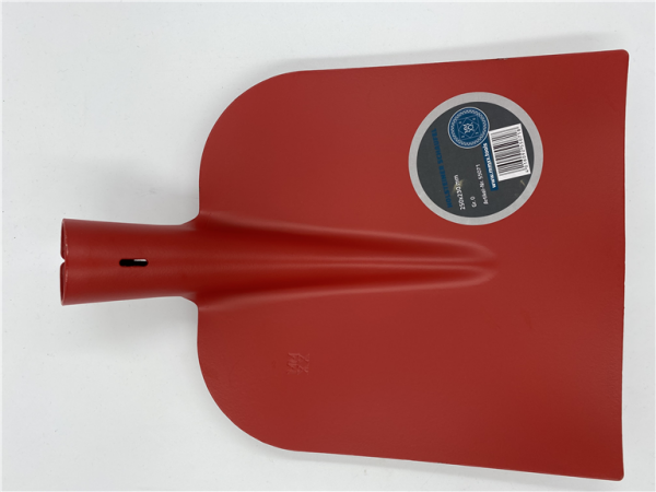 MMXX Holsteiner Schaufel Gr. 0, rot, 1,85 mm Dicke Profi, Blattmaße: 250 x 230 mm, Dülle 3/4