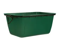 JOPA Mörtelmulde, 200 l, grün, TÜV/GS-geprüft, Nennlast 700 Kg