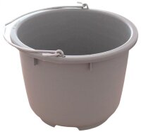 Profibau Mörteleimer 55200 Jumbo grau, 13 l, schwere...