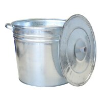 Profibau Zinkeimer 55224 aus verzinktem Stahlblech, mit...