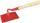 Profibau Rübenhacke 55321 mit Stiel, 180 x 70 mm, Schwanenhalsform
