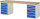 RAU Werkbank 7515A3, B2500xT700xH840mm, 12xSchublade-TA, 03-7515A3-257B4S.11