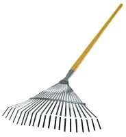 Fächerbesen mit Stiel, verstellbar, verzinkt, 22...