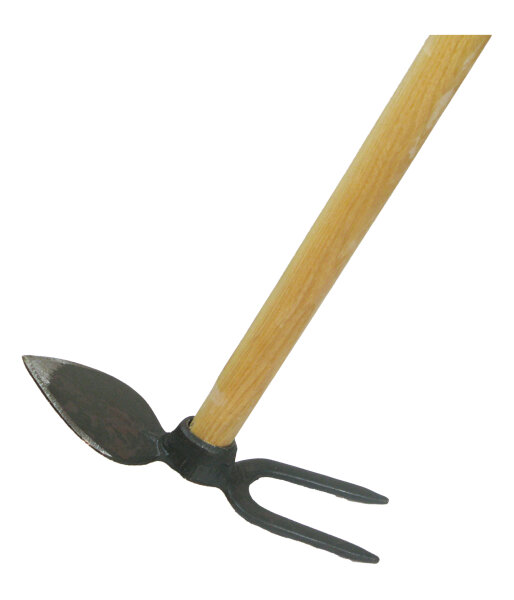 Adler Gartenhacke 55632 Herzblatt, Eschenstiel 1350 mm, Blatthöhe 250 mm, Geschmiedet, Ölgehärtetes Blatt