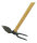 Adler Gartenhacke 55632 Herzblatt, Eschenstiel 1350 mm, Blatthöhe 250 mm, Geschmiedet, Ölgehärtetes Blatt