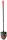 Profibau Grabschaufel Shark Attack 55701 mit Fiberglasstiel, 85 cm, Gewelltes Blatt
