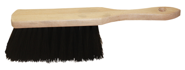 Nölle Profi Brush Handfeger 60041 Profibau Flachholz mit Haarmischung, 280 mm, 5 x 11 Reihen