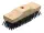 Profibau Stahldrahtschrubber 60043 mit Stielloch, 6-reihig, 220 mm, Buchenholz, Besatzhöhe 35 mm