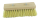 Profibau Teerbürste 60055 Fibre Flachholz mit Flügelschrauben, 225 mm, 6 x 17 Reihen