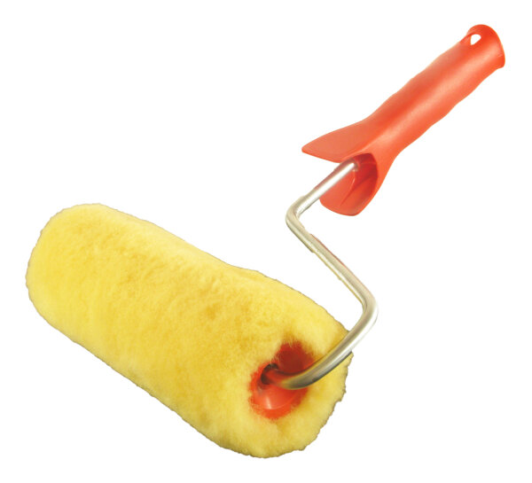 Fassadenroller 60116 Echtes Lammfell, 18 cm, Ø 8 mm, Lösungsmittelbeständig, Eckenausfüllend