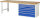 RAU Werkbank 7717A1, B2500xT900xH890mm, 7xSchublade-TA, 03-7717A1-259B4M.11