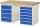 RAU Werkbank 7821A3, B1500xT900xH890mm, 10xSchublade-TA, 03-7821A3-159B4M.11