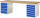 RAU Werkbank 7821A3, B2500xT900xH890mm, 10xSchublade-TA, 03-7821A3-259B4M.11