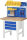 RAU Werkbank höhenverstellbar 7126A1, B1000xT900xH790-1140mm, 3xSchublade-VA, 13-7126A1-109B4H.11