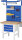RAU Werkbank höhenverstellbar 7126A1, B1000xT900xH790-1140mm, 3xSchublade-VA, 13-7126A1-109B4H.11