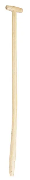 Schaufelstiel Esche mit T-Griff, 1100 mm, gebogen - PROFIBAU