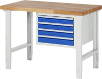RAU Werkbank höhenverstellbar 7133A1,...