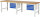 RAU Werkbank höhenverstellbar 7133A1, B3000xT900xH790-1140mm, 8xSchublade-VA, 13-7133A1-309B4H.11
