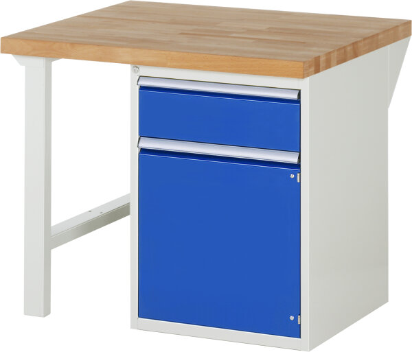 RAU Werkbank 7502A1, B1000xT900xH890mm, 1xSchublade-VA, 1xTür, 13-7502A1-109B4M.11