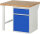RAU Werkbank 7502A1, B1000xT900xH890mm, 1xSchublade-VA, 1xTür, 13-7502A1-109B4M.11