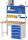 RAU Werkbank 7502A1, B1250xT900xH890mm, 1xSchublade-VA, 1xTür, 13-7502A1-129B4M.11