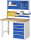 RAU Werkbank 7502A1, B1250xT900xH890mm, 1xSchublade-VA, 1xTür, 13-7502A1-129B4M.11