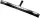 Profibau Wasserschieber 60426 gebogen, 60 cm