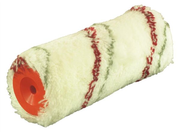 Profibau Farbwalze 60437 gewebter Polyacrylbezug, 25 cm, Ø 8 mm, eckenausrollend, für raue Untergründe