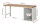 RAU Werkbank 7502A1, B2000xT900xH890mm, 1xSchublade-VA, 1xTür, 13-7502A1-209B4M.11