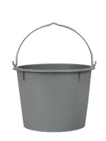 Profibau Mörteleimer 60485 grau aus LDPE, 20 l, mit...