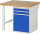 RAU Werkbank 7503A1, B1000xT900xH890mm, 2xSchublade-VA, 1xTür, 13-7503A1-109B4M.11