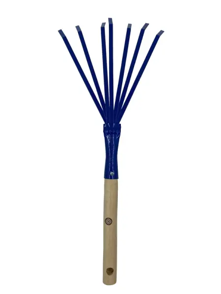 Profibau Kleinfeger 60507, 12 cm breit, mit Holzgriff