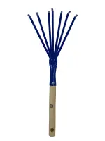 Profibau Kleinfeger 60507, 12 cm breit, mit Holzgriff