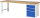RAU Werkbank 7507A1, B2500xT900xH890mm, 3xSchublade-VA, 13-7507A1-259B4M.11