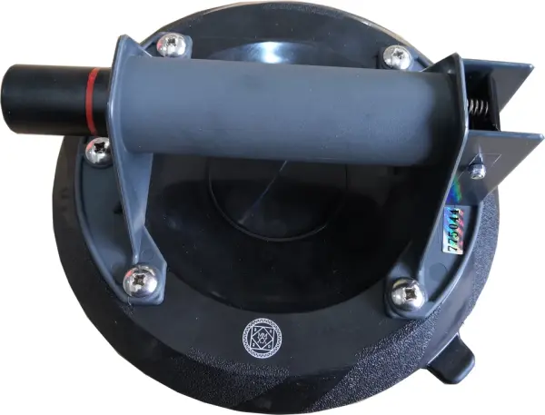 Profibau Saugheber mit Handpumpe 60695 in KST-Box, 120 kg Tragkraft, 203 mm Durchmesser