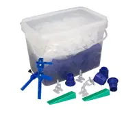 Profibau Nivellierset 60696 Complete 2 mm Set im Eimer,...