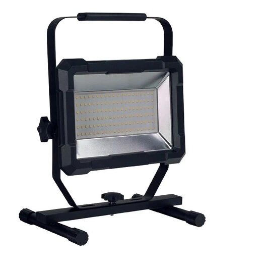Profibau LED Baustellenstrahler 60733 Aluminium, Metallgestell, 100 W, 8.500 Lumen