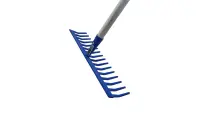 Profibau Gartenrechen mit Stiel 60975, mit Konus-Zinken,...