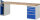 RAU Werkbank 7511A2, B2500xT700xH890mm, 5xSchublade-VA, 1xSSKL, 13-7511A2-257B4M.11