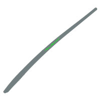 Profibau Schaufelstiel 61719 Euro Fiberglas grau, 1300...