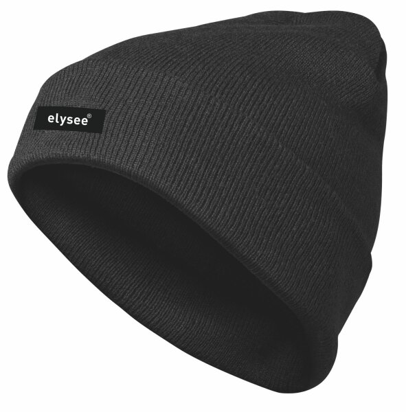 Profibau Thinsulate Mütze 65112 schwarz, 100 % Polyacryl, 3M Thinsulate Wattierung, Kälteschutz