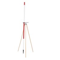Profibau Fluchtstab Stahlrohr 70028, 2 m, unzerbrechlich,...